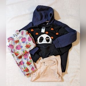 Girls Size 6 Bundle | Disney | H&M | Old Navy | Pants | Sweatshirts | Pajamas
